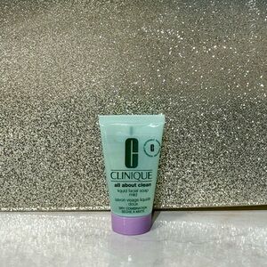 5 for $25 item 🌺 Mini Clinique All About Clean Liquid Facial Soap Mild